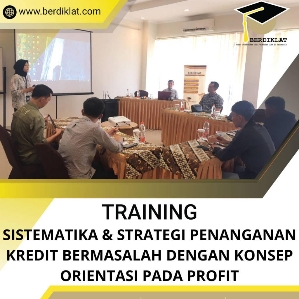TRAINING SISTEMATIKA DAN STRATEGI PENANGANAN KREDIT BERMASALAH DENGAN KONSEP ORIENTASI PADA PROFIT