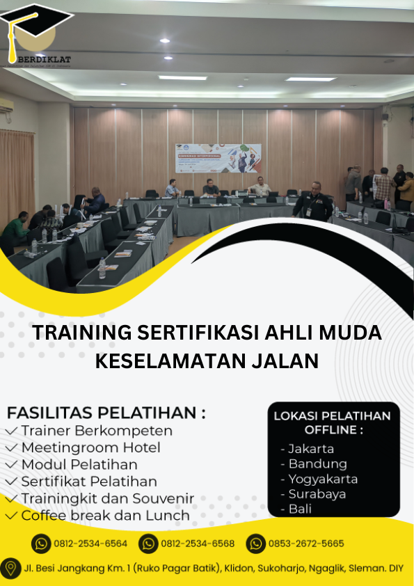 TRAINING SERTIFIKASI AHLI MUDA KESELAMATAN JALAN