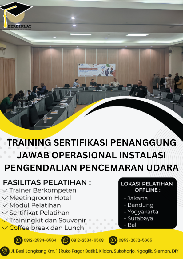 TRAINING PENGENDALIAN PENCEMARAN UDARA